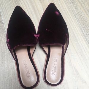Velvet slides Madewell
